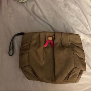 Victoria Secret Brown Makeup Bag